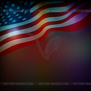 Abstract background for 4th of July - vector clipart / vector image
