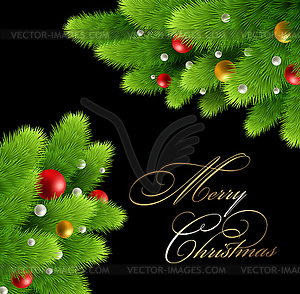 Christmas background  - vector clipart