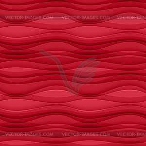 Красный бесшовные текстуры фона Волнистые - клипарт Royalty-Free