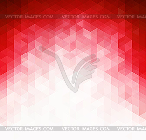 Abstract red light template background - vector clipart