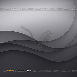 Dark elegant business background - vector clipart