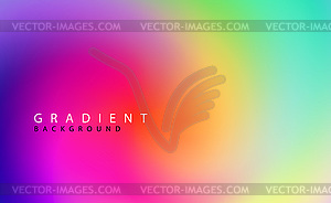 Abstract colorful blurred background for your - vector image