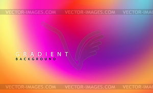 Abstract colorful blurred background for your - vector EPS clipart