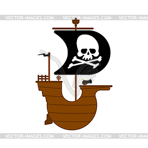 cartoon pirate ship clip art