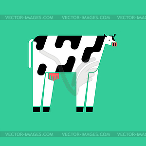 Cartoon cow . Animal beef - stock vector clipart