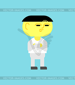 Chinaman . Character of China - vector image