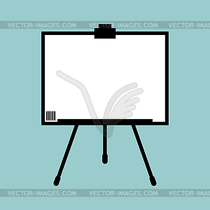 Office presentation board  - royalty-free vector clipart