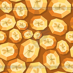 Insect in amber pattern seamless. Petrified mosquit - vector image