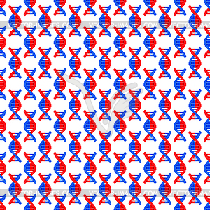 ДНК нити пиксель арт шаблон бесшовные. - клипарт в векторе