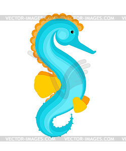 SeaHorse . Sea Horse . Sea animal - vector clipart