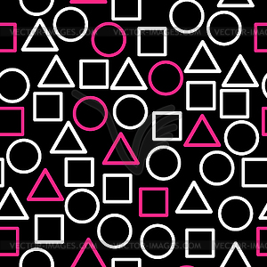 Geometric pattern seamless Concept - vector clipart