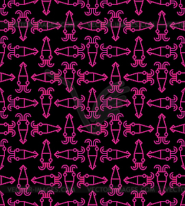 Squid pattern seamless Concept version. background Squi - vector EPS clipart