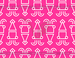 Squid pattern seamless Concept version. background Squi - vector EPS clipart