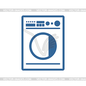 Washing machine icon sign. washer symbol - vector image