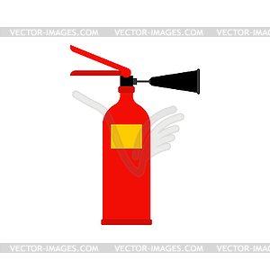 Fire extinguisher . apparatus for extinguishing - vector clipart