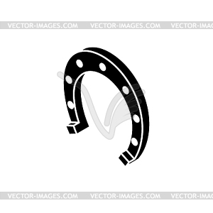 Horseshoe icon sign. Horseshoe - vector image