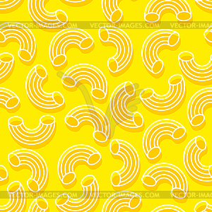 Pasta Pattern seamless. Pasta with sauce sign - vector clip art