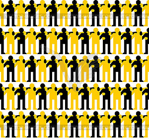 Friends pattern seamless. Friends background. - vector clipart
