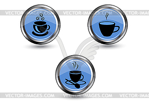 Coffee icons - vector clip art