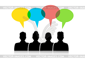 Dialogue - vector clipart