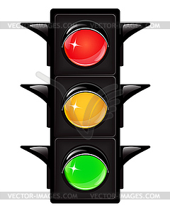 Traffic light - vector image