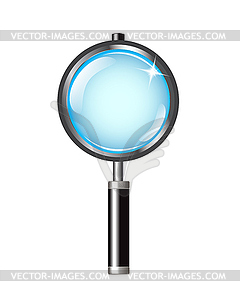 Magnifier with handle - vector image