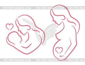 Motherhood - vector image