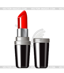 Red lipstick - vector clip art