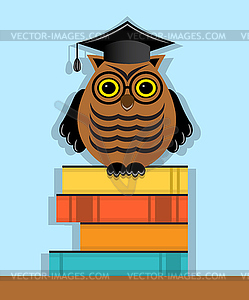 Education and development of character - vector image
