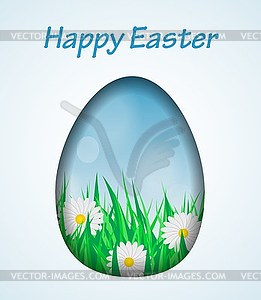 Easter card - vector image