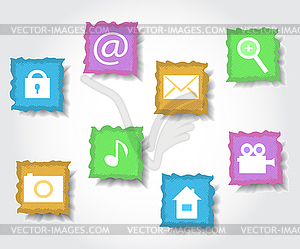 Web icons Set - vector image