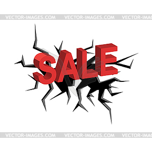 Clearance sale - vector image