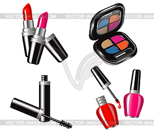 Cosmetic Set - vector clip art