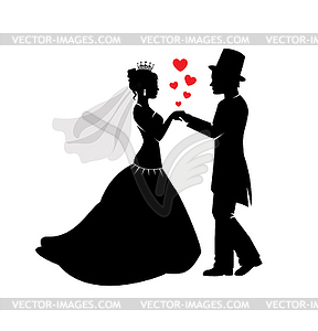 Wedding and love - vector image