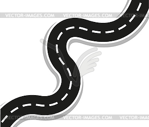 winding path clip art