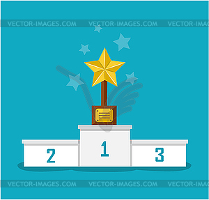 Competition winner award - vector clipart