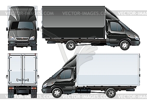 Delivery Cargo Truck - vector clip art