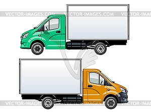 Truck template - vector image