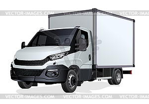 Truck template - vector image