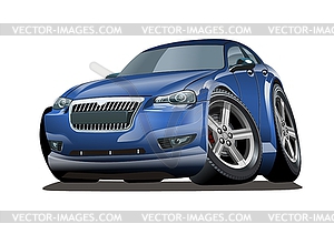 Cartoon car - vector clipart