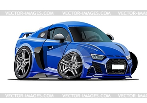 Cartoon car - vector clipart