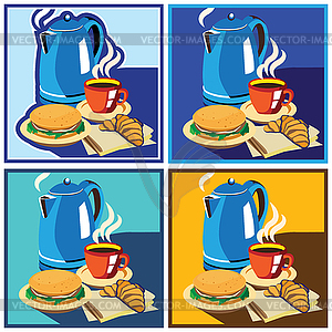 Lunch time - vector image