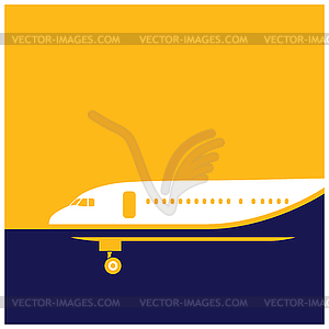 Airliner - vector clipart