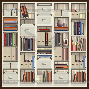 Shelving - vector clipart