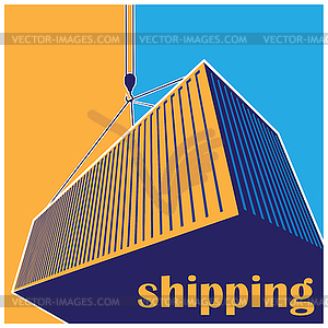 Shipping - stock vector clipart