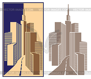 Business Center - vector clip art