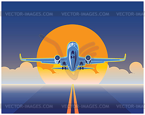 Air freight - vector clipart