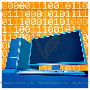Computing - vector clip art