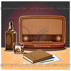 Retro - vector image