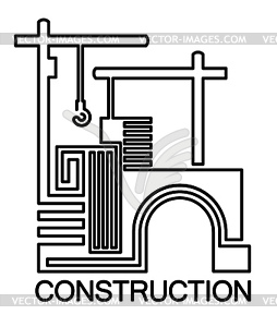 Engineering and construction - royalty-free vector image